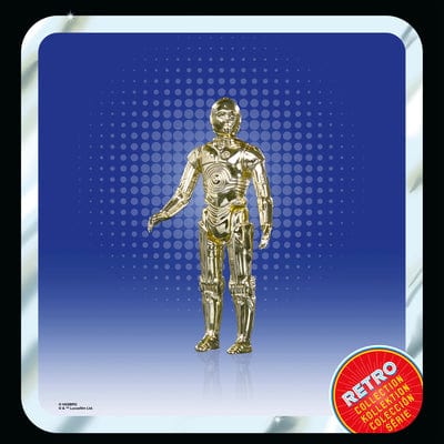 C-3PO - Retro Collection Hasbro Star Wars Action Figure Vac