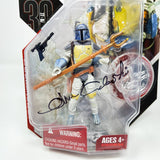 Vintage Hasbro Star Wars Modern MOC Celestri Autograph - Animated Debut Boba Fett Hasbro Holiday Special