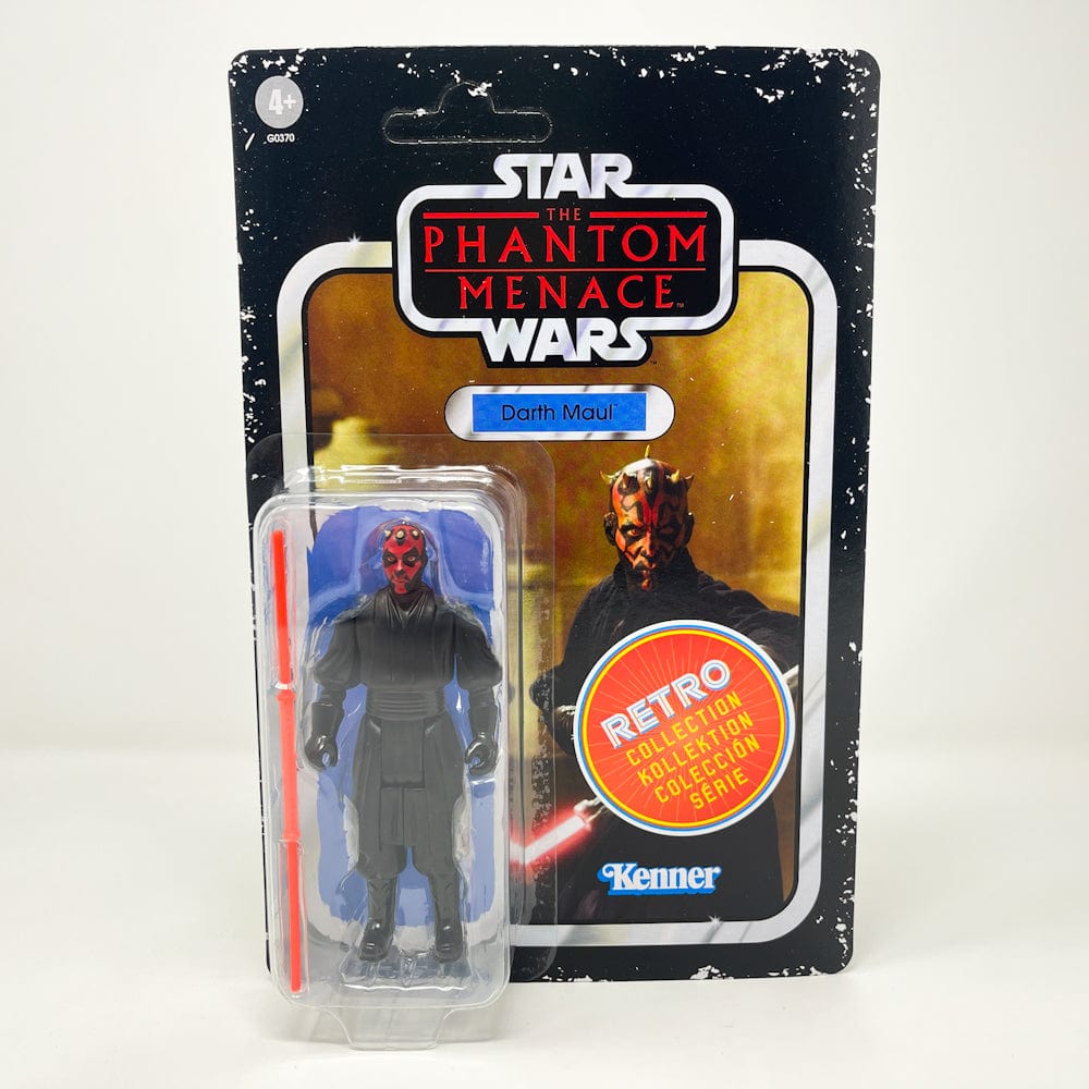 Vintage Hasbro Star Wars Modern MOC Darth Maul - Retro Collection