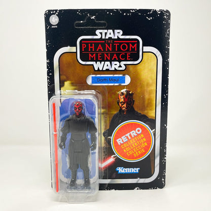 Vintage Hasbro Star Wars Modern MOC Darth Maul - Retro Collection