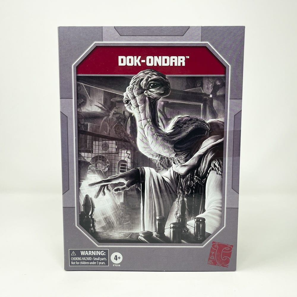 Vintage Hasbro Star Wars Modern MOC Dok-Ondar - Black Series ROTJ 01 Hasbro Star Wars Action Figure