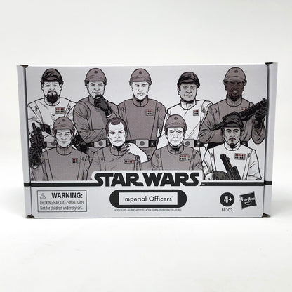 Vintage Hasbro Star Wars Modern MOC Imperial Officers 4-pack  - The Vintage Collection Star Wars Hasbro Army Builder