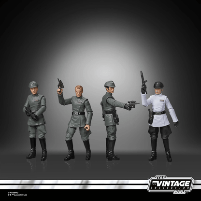 Vintage Hasbro Star Wars Modern MOC Imperial Officers 4-pack  - The Vintage Collection Star Wars Hasbro Army Builder