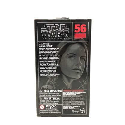 Vintage Hasbro Star Wars Modern MOC Jaina Solo (Expanded Universe) #56 - Black Series Hasbro Star Wars Action Figure