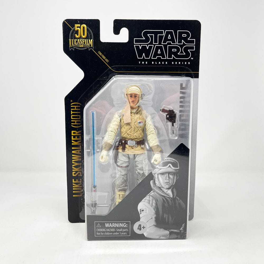 Vintage Hasbro Star Wars Modern MOC Luke Skywalker Hoth Archive - Black Series Hasbro Star Wars Action Figure