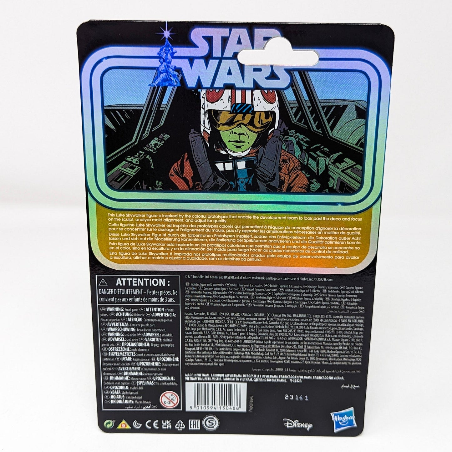 Vintage Hasbro Star Wars Modern MOC Luke Skywalker Snowspeeder (Prototype Edition) - Retro Collection