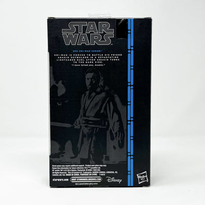 Vintage Hasbro Star Wars Modern MOC Obi Wan Kenobi (Blue Line) #08 - Black Series Hasbro Star Wars Action Figure