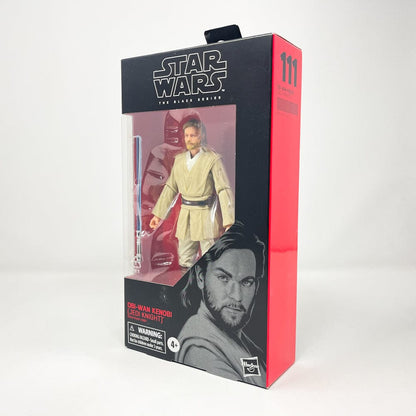 Vintage Hasbro Star Wars Modern MOC Obi Wan Kenobi (Jedi Knight) #111 - Black Series Hasbro Star Wars Action Figure