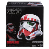 Vintage Hasbro Star Wars Modern MOC Pre-Order Shock Trooper Electronic Helmet - Black Series Hasbro Star Wars