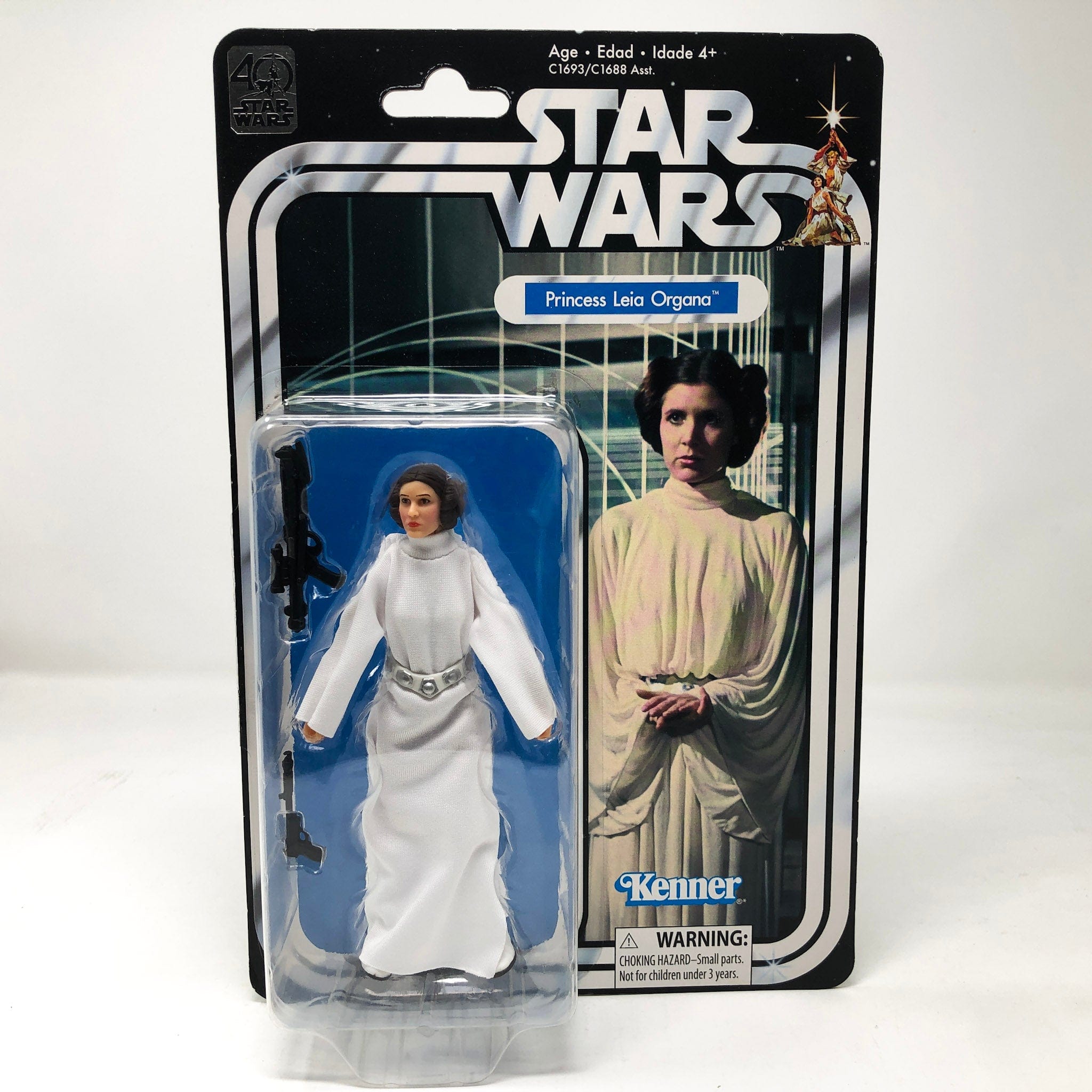 Hasbro Star Wars Power Of The Force - Action Figure Principessa Leia Organa, 9,5 Cm, Confezione Originale, Collezionismo