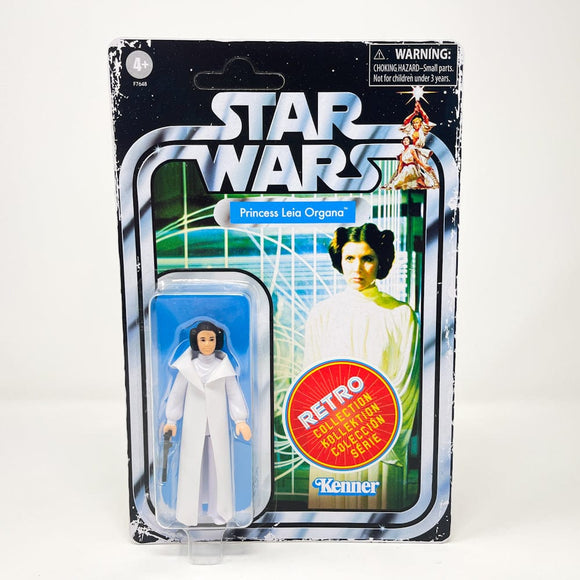 Vintage Hasbro Star Wars Modern MOC Princess Leia Organa - Retro Collection