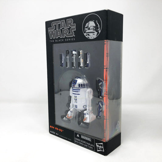 Vintage Hasbro Star Wars Modern MOC R2-D2 #04 (Orange Wave Series) - Black Series Hasbro Star Wars Action Figure