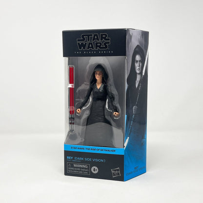 Vintage Hasbro Star Wars Modern MOC Rey (Dark Side Vision) - Black Series TROS 01 Hasbro Star Wars Action Figure