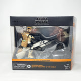 Vintage Hasbro Star Wars Modern MOC Speeder Bike Scout Trooper and The Child - Black Series Hasbro Star Wars Action Figure