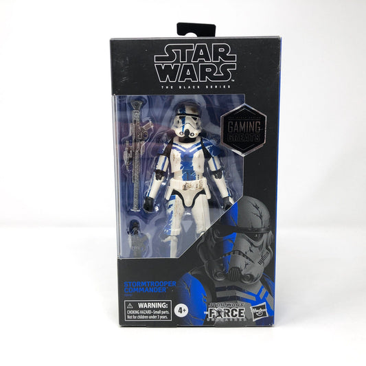 Vintage Hasbro Star Wars Modern MOC Stormtrooper Commander (Force Unleashed) - Black Series Hasbro Star Wars Action Figure