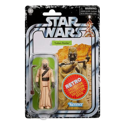 Vintage Hasbro Star Wars Modern MOC Tusken Raider - Retro Collection