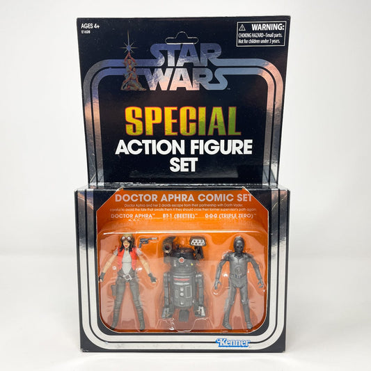 Vintage Hasbro Star Wars Modern MOC VC Doctor Aphra Comic 3-pack - The Vintage Collection