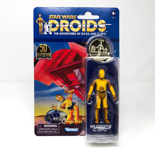 Vintage Hasbro Star Wars Modern MOC VC Droids C-3PO  - The Vintage Collection Hasbro Star Wars