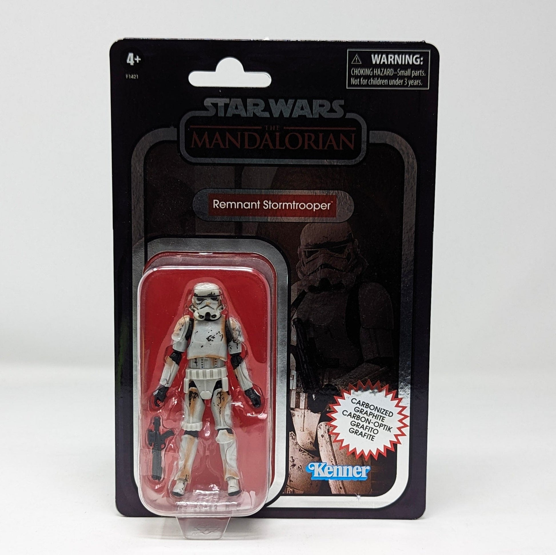 Vintage Hasbro Star Wars Modern MOC VC Remnant Stormtrooper Carbonized - The Vintage Collection