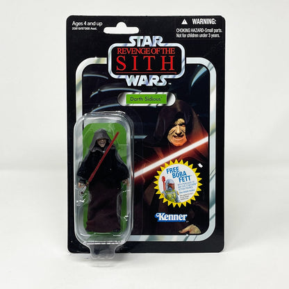 Vintage Hasbro Star Wars Modern MOC VC012 Darth Sidious (ROTS) - The Vintage Collection Hasbro Star Wars