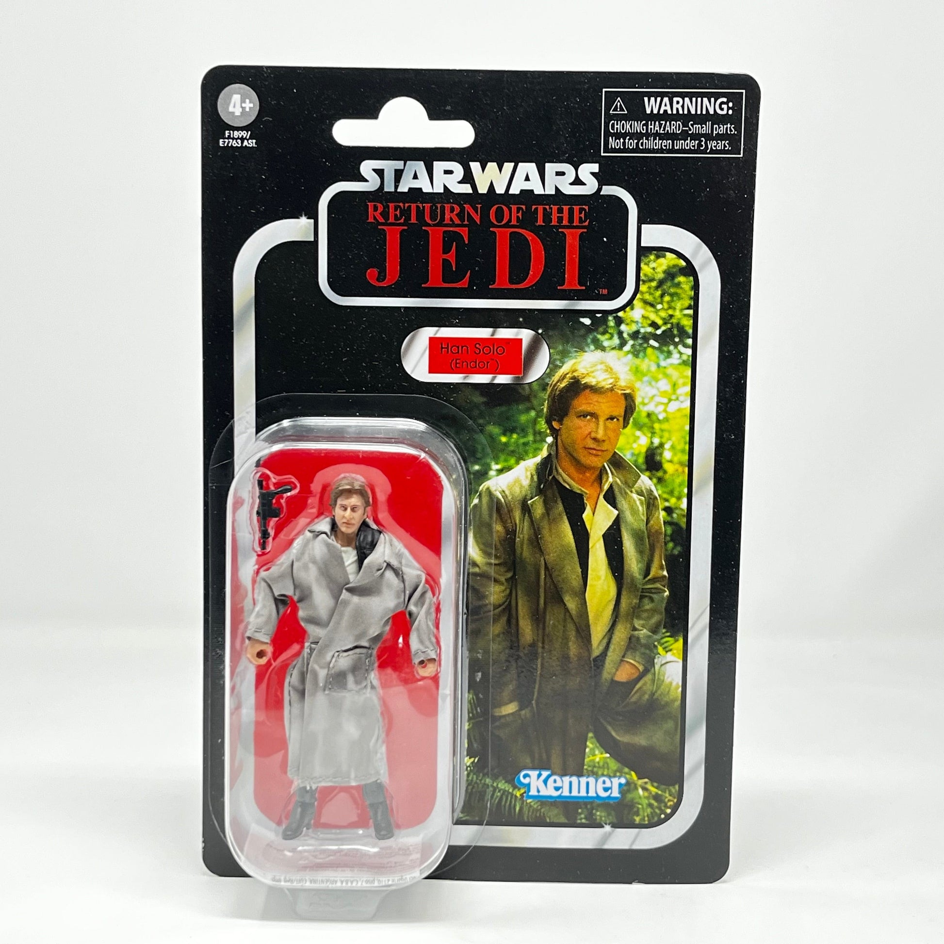 Vintage Hasbro Star Wars Modern MOC VC062 Han Solo (Endor) Reissue - The Vintage Collection Hasbro Star Wars