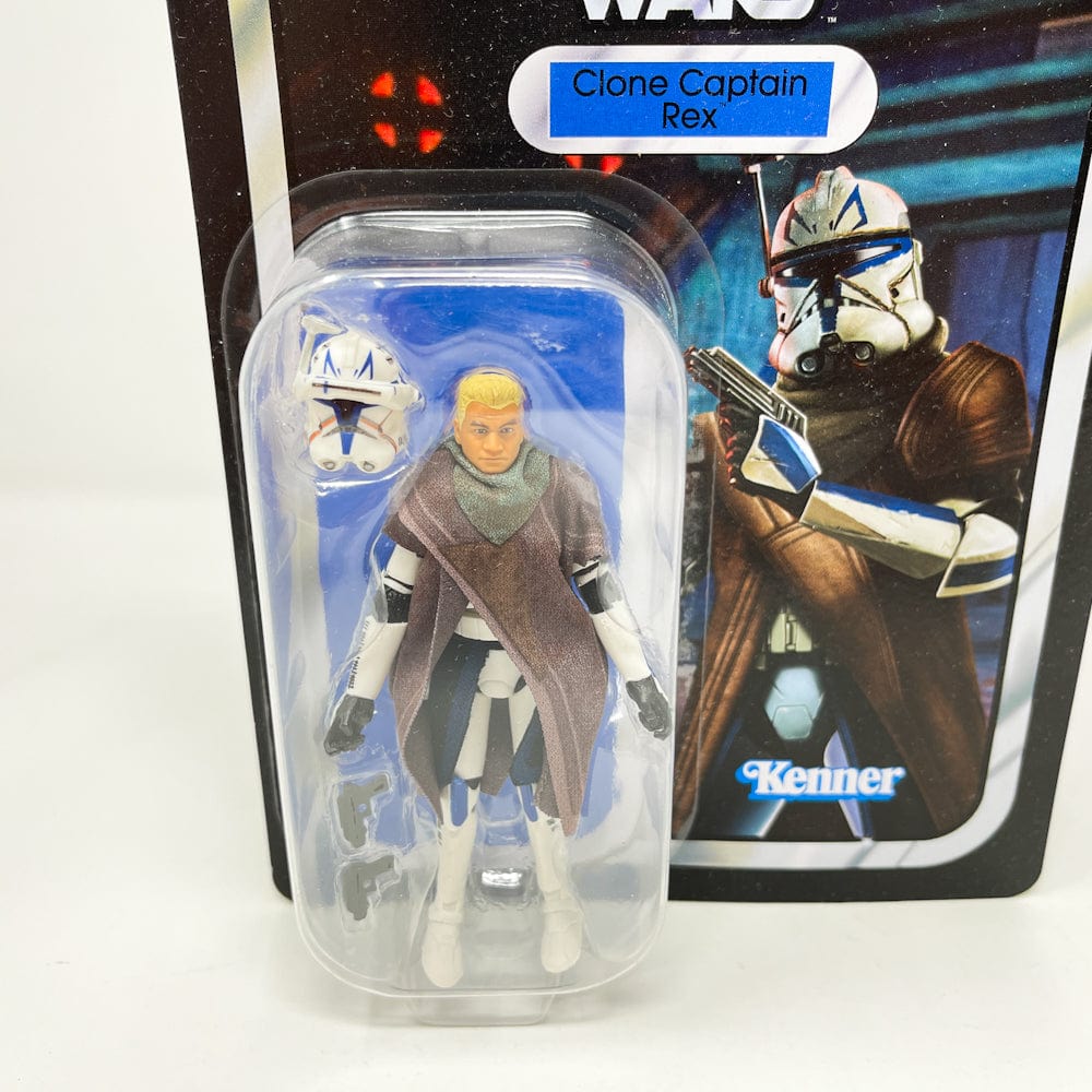 Vintage Hasbro Star Wars Modern MOC VC208 Clone Captain Rex - The Vintage Collection