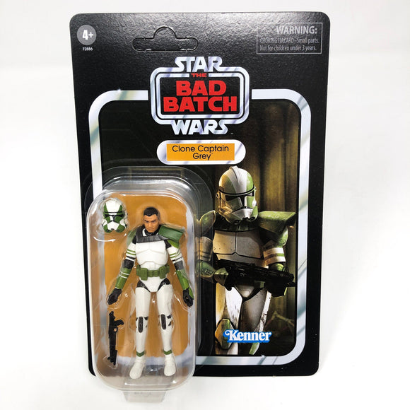Vintage Hasbro Star Wars Modern MOC VC209 Clone Captain Grey (Bad Batch Special 4-Pack) - The Vintage Collection Hasbro Star Wars