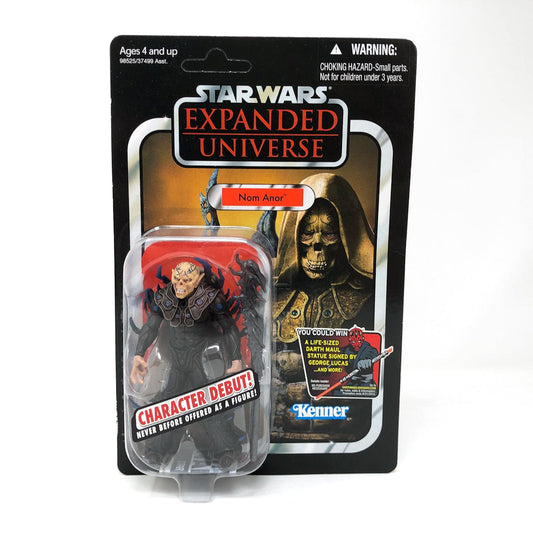 Vintage Hasbro Star Wars Modern MOC VC59 Nom Anor (Yuuzhan Vong) - Unpunched Card - The Vintage Collection Hasbro Star Wars