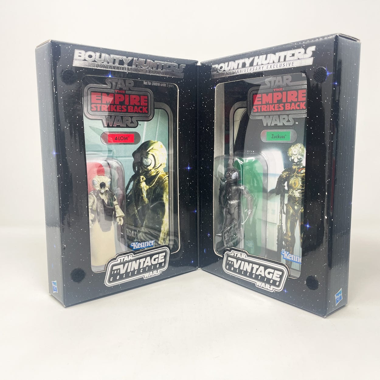 Vintage Hasbro Star Wars Modern MOC VCP01 & 02 Zuckuss & 4LOM (Celebration 2010) - The Vintage Collection Hasbro Star Wars