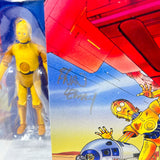 Vintage Hasbro Star Wars Modern MOC Vintage Collection DROIDS C-3PO - Autographed