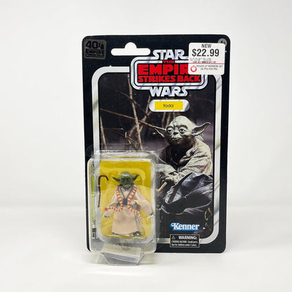 Vintage Hasbro Star Wars Modern MOC Yoda (Dagobah) - Black Series 40th Hasbro Star Wars Action Figure