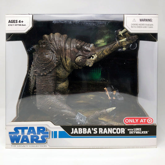 Vintage Hasbro Star Wars Modern Ships Jabba's Rancor with Luke Skywalker - MISB 2008 Legacy Collection Hasbro Star Wars