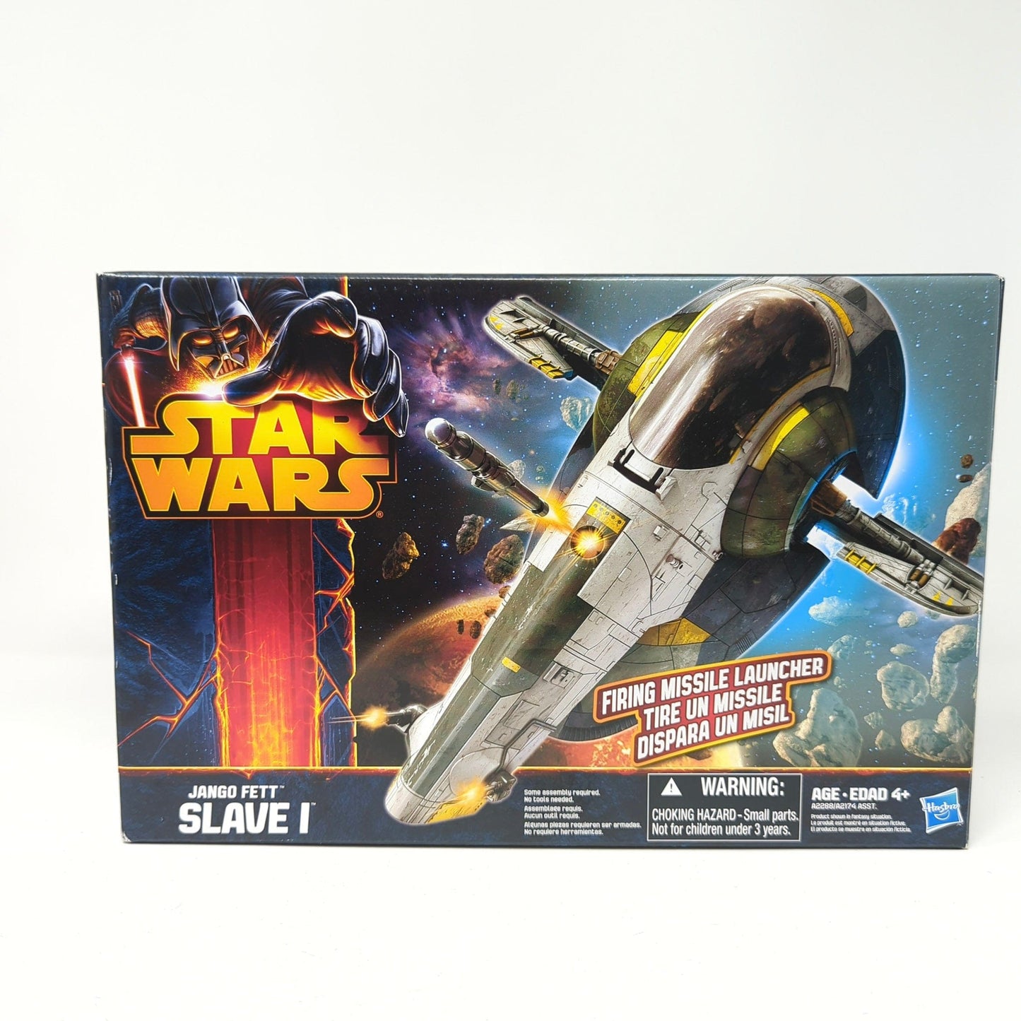 Vintage Hasbro Star Wars Vehicle Jango Fett Slave 1 Ship - MISB 2013 Hasbro Star Wars Vehicle