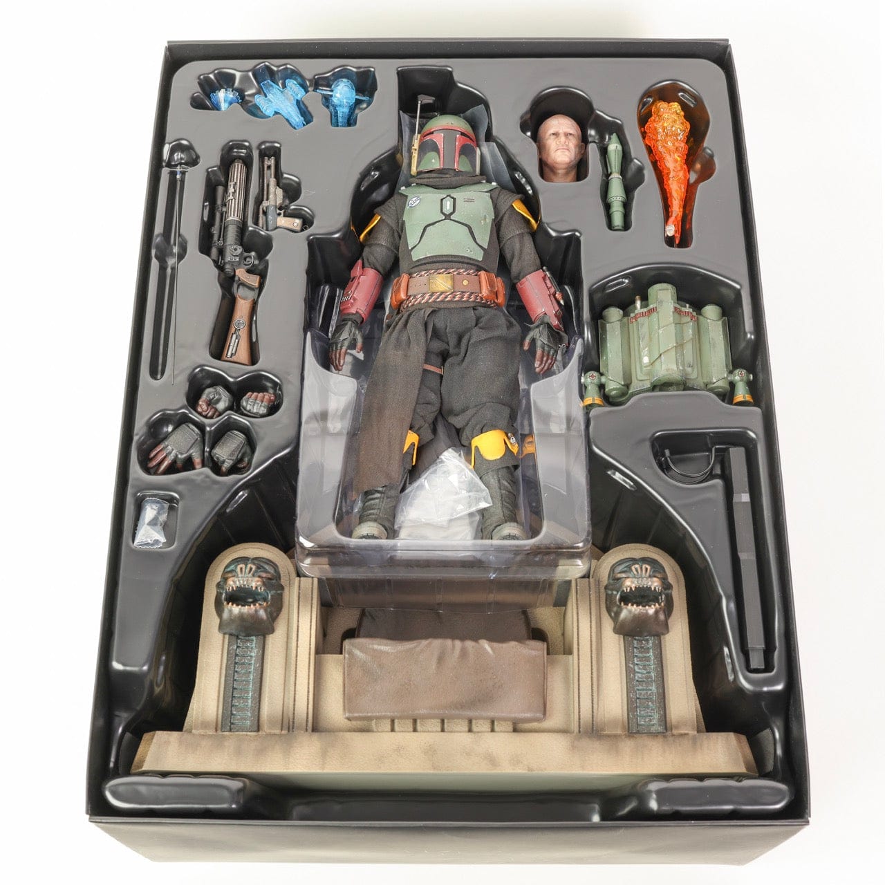 Boba Fett on Throne Collectible Figure - Hot Toys – 4th Moon Toys