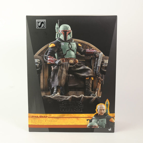 Vintage Hot Toys Star Wars Statues & Busts Boba Fett on Throne Collectible Figure - Hot Toys