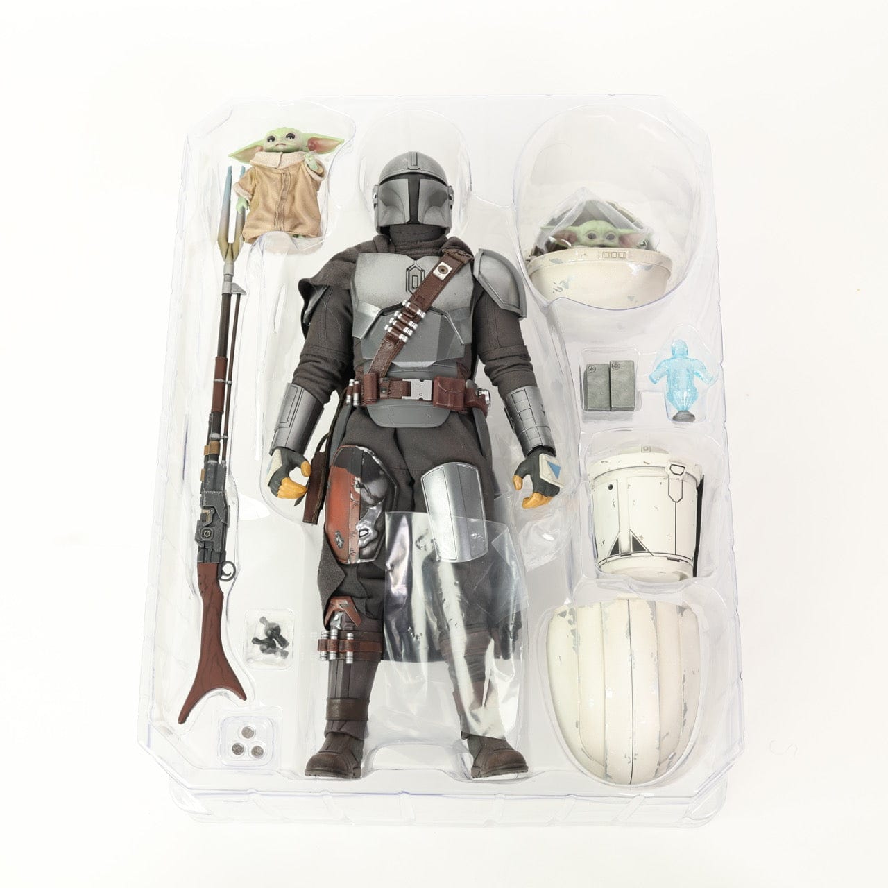The Mandalorian & Child Deluxe Collectible Figure - Hot Toys – 4th