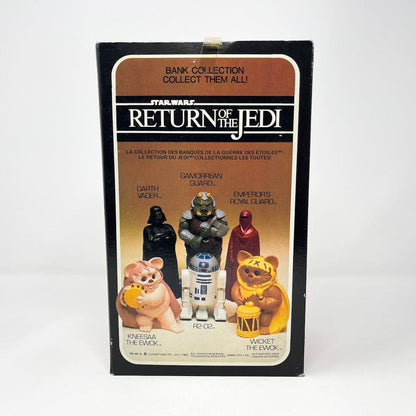 Vintage Iriwn Toys Star Wars Non-Toy Emperor's Royal Guard ROTJ Bank - Mint in Canadian Box