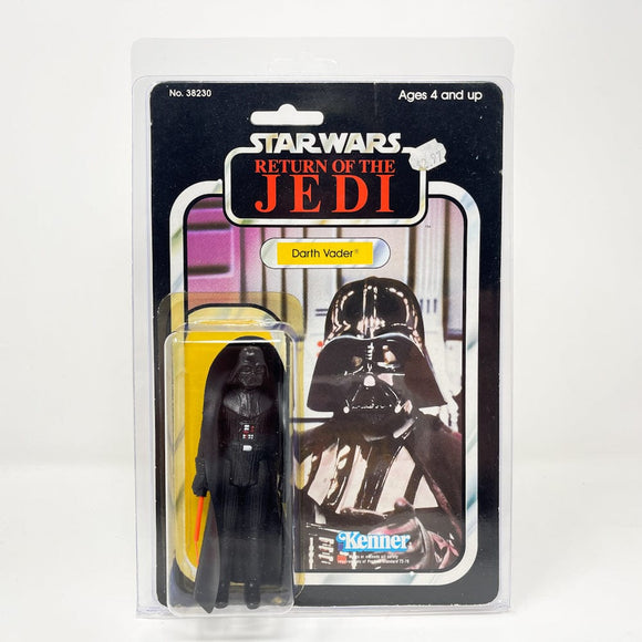 Vintage Kenner Star Wars BCF Darth Vader complete w/ ROTJ Cardback in Clamshell