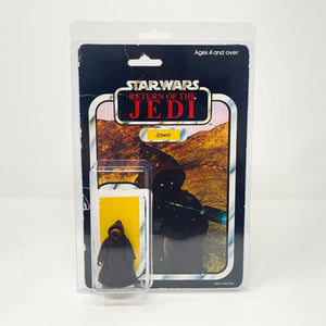 Vintage Kenner Star Wars BCF Jawa w/ ROTJ  Palitoy Cardback in Clamshell