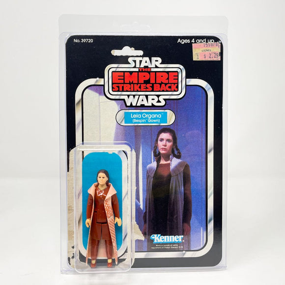 Vintage Kenner Star Wars BCF Leia Bespin w/ ESB Cardback in Clamshell