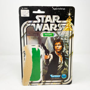 Vintage Kenner Star Wars Cardback Han Solo Star Wars Cardback (12-back)