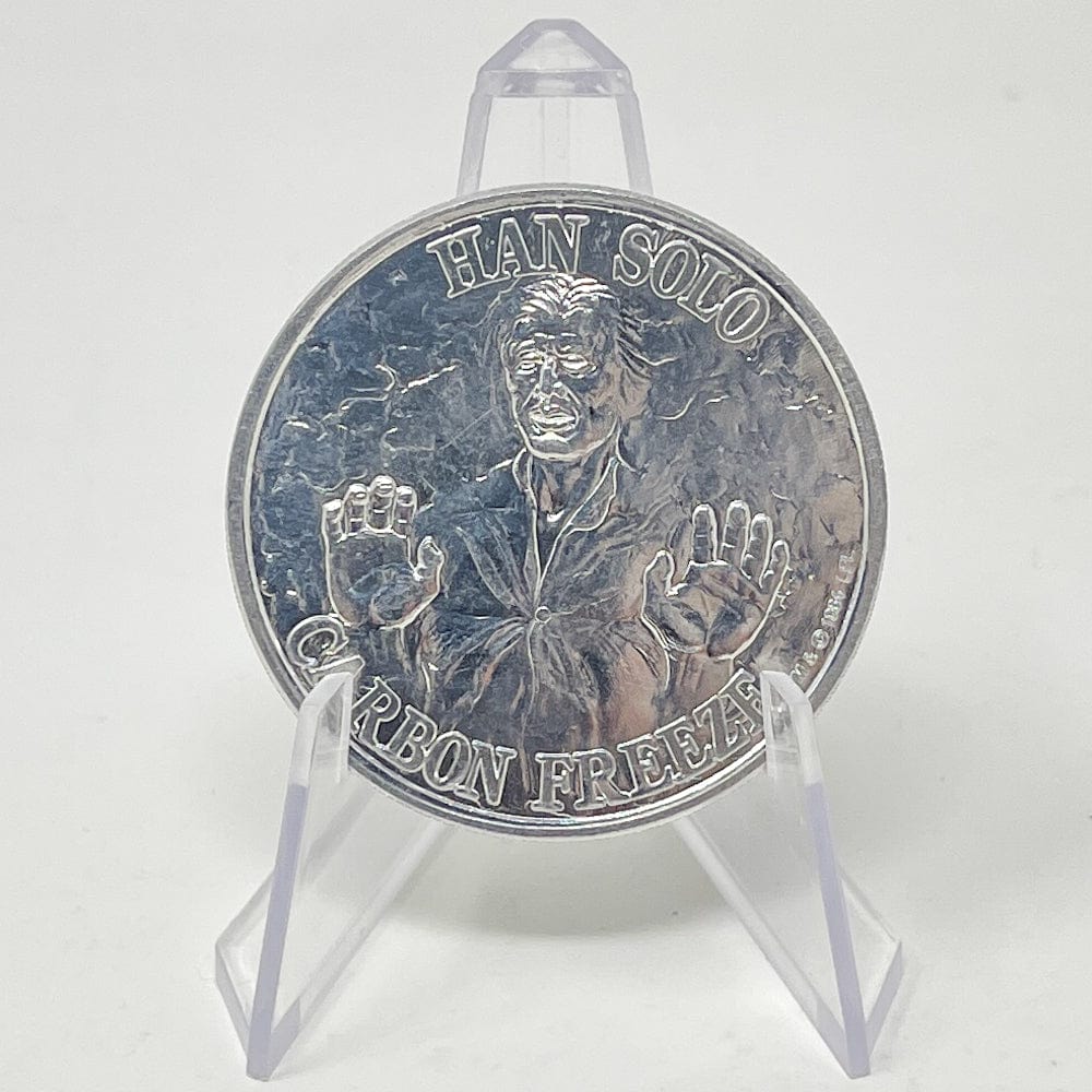 Vintage Kenner Star Wars Coin Han Solo Carbon Feeze POTF Coin