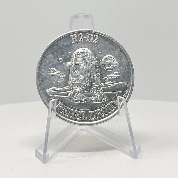 R2-D2 POTF Coin Vintage Star Wars Power of the Force For Sale