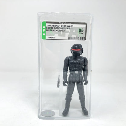 Vintage Kenner Star Wars LC Imperial Gunner -  Loose Graded AFA 85