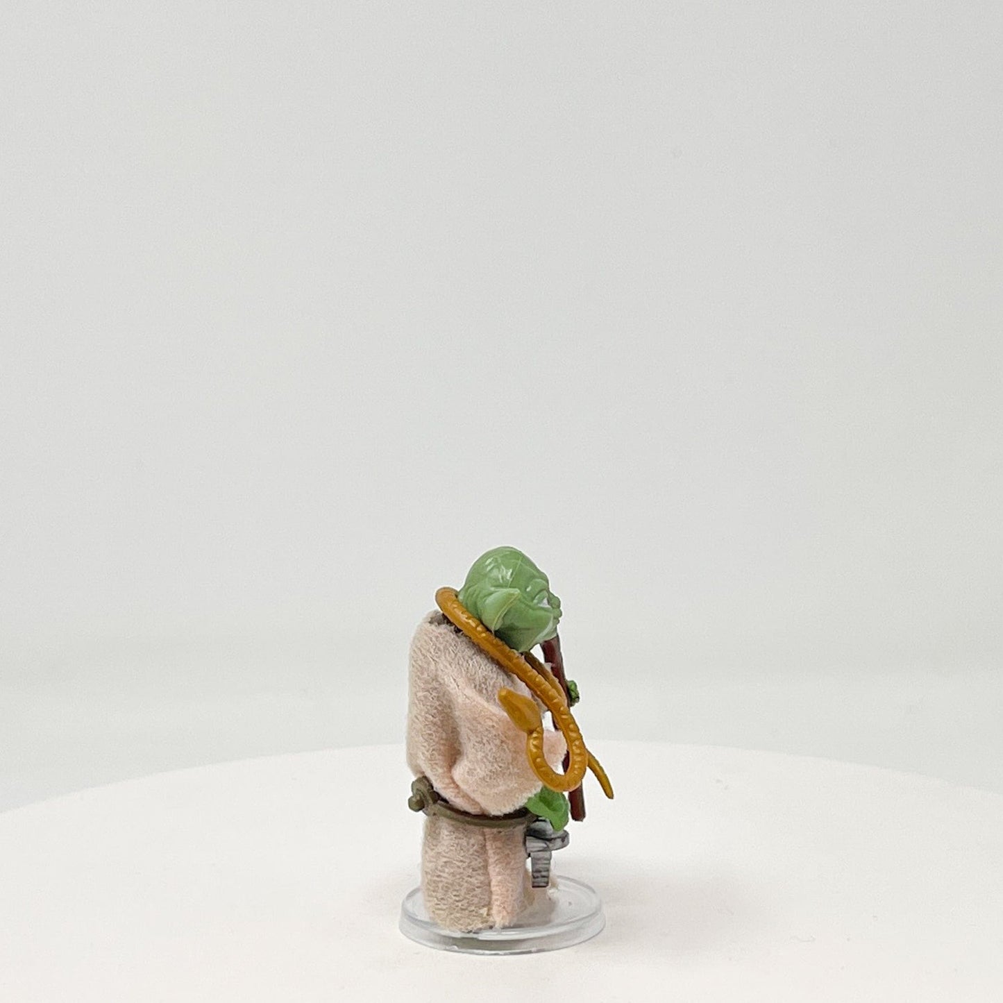 Vintage Kenner Star Wars LC Yoda with Brown Snake Loose Complete