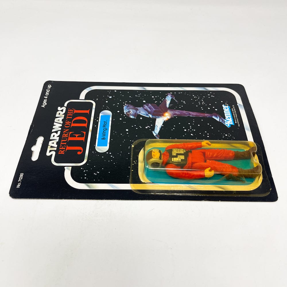 Vintage Star Wars B-Wing Pilot ROTJ 77 Back - Mint on Card Kenner