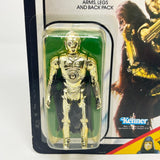 Vintage Kenner Star Wars MOC C-3PO Removable Limbs ROTJ 65C-back  - Mint on Card