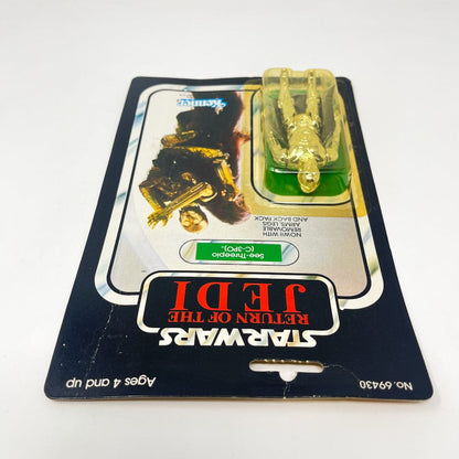 Vintage Kenner Star Wars MOC C-3PO Removable Limbs ROTJ 77A-back  - Mint on Card