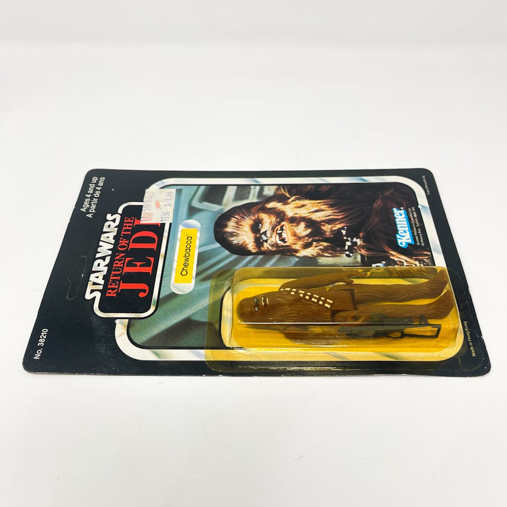 Vintage Star Wars Chewbacca ROTJ 77 Back - Mint on Card Kenner