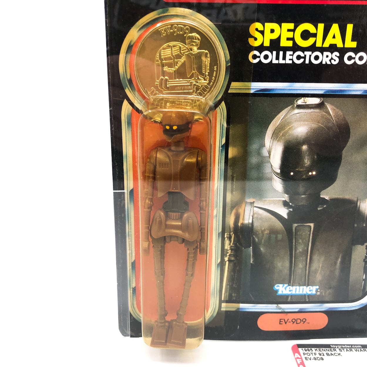 Vintage Star Wars EV-9D9 Power of the Force MOC - AFA 80 Kenner
